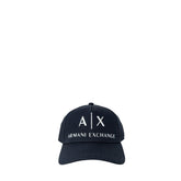 Armani Exchange Blue Cotton Cap (Baseball Hat)